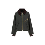 Barbour Arlene Checked Waxed Jacket