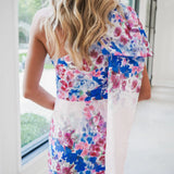 Elliatt Clementina One Shoulder Sash Mini Dress