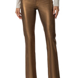 KUT Kelly Coated High Waist Flare Jeans