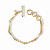 Julie Vos Bamboo Bracelet Gold