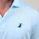 Birdie Retriever Blue Polo