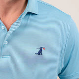 Birdie Retriever Abaco Blue Polo