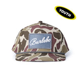 Burlebo Youth Hat- BURLEBO Grey Patch - Camo