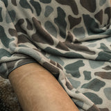Burlebo Classic Deer Camo Sherpa Blanket