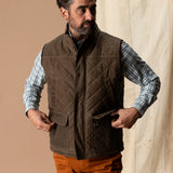 Duck Head Waxed Duck Canvas Quilted Vest