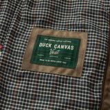 Duck Head Waxed Duck Canvas Quilted Vest