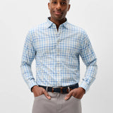 Johnnie-O Everyday Performance Button Down Cay Exploded Gingham