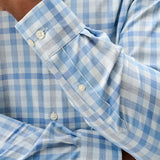 Johnnie-O Everyday Performance Button Down Cay Exploded Gingham
