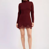 En Saison Crawford Knit Mini Dress