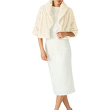 Steve Madden Hestia Faux Fur Cropped Coat