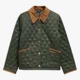 Barbour Icons Cropped Liddesdale Quilted Jacket