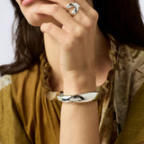 Julie Vos Catalina Demi Hinge Bangle