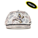 Burlebo Youth Hat - Diving Mallard - Classic Deer Camo
