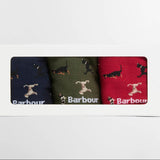 Barbour Dog Sock Gift Set of 3