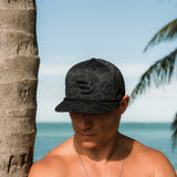 Burlebo Hat- Flying B - Black Camo