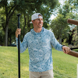 Burlebo Performance Hoodie - Seaside Camo