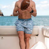 Burlebo Swim Trunk - Seaside Camo