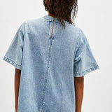Free People  Harlow Mini Ocean Blue