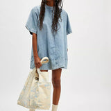 Free People  Harlow Mini Ocean Blue