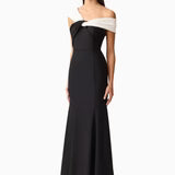 Elliatt Ruby Off The Shoulder Gown