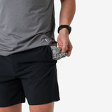 Burlebo Everyday Short - Matte Black - Retro Duck Camo Pocket 7"