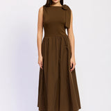 En Saison Jane Mixed Media Midi Dress