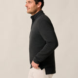 Johnnie-O Benjy Heathered Henley Pullover