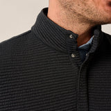 Johnnie-O Benjy Heathered Henley Pullover