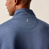 Johnnie-O Rockwells Diamond-Quilted Henley Pullover