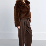 Molly Bracken Faux Fur Coat