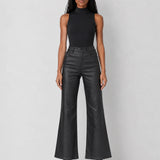 Dear John Fiona Leather Wide Leg Pants
