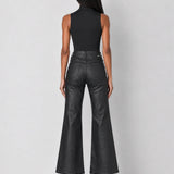 Dear John Fiona Leather Wide Leg Pants
