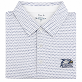 Fins & Feathers Georgia Southern Eagle Head Polo