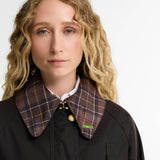 Barbour Icons Tartan Collar Spey Waxed Jacket