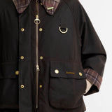Barbour Icons Tartan Collar Spey Waxed Jacket
