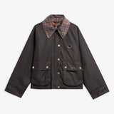 Barbour Icons Tartan Collar Spey Waxed Jacket