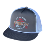 Whiskey Bent Co. Straight Gunmetal Hat