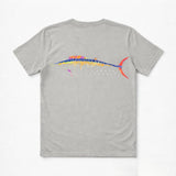 Coastal Cotton Grey Wahoo Short Sleeve Tee