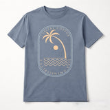 Coastal Cotton Wake Palm Tee