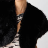 Steve Madden Jalen Balero Faux Fur Coat