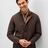 Johnnie-O Juno Quilted Snap Jacket