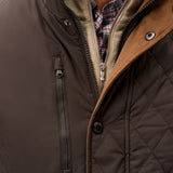 Johnnie-O Juno Quilted Snap Jacket