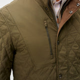 Johnnie-O Juno Quilted Snap Jacket