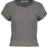 Bishop+Young Hepburn Short Sleeve Stripe Sweater