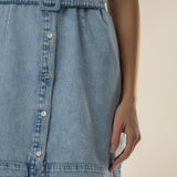 KUT From The Kloth Eileen Halter Denim Dress