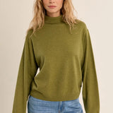 Molly Bracken Knitted Turtleneck Sweater