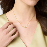 Julie Vos Kaleidoscope Delicate Iridescent Clear Crystal