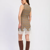 En Saison Carnegie Lace Mini Dress