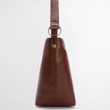 Barbour Cedar Leather Bucket Bag