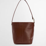 Barbour Cedar Leather Bucket Bag